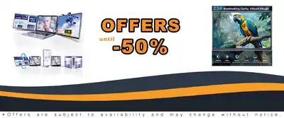 2.5K Triple Laptop Screen Extender Monitor Portable