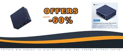 Beelink Mini S12 PC 4-Core Intel 12th Gen 8GB 256GB SSD